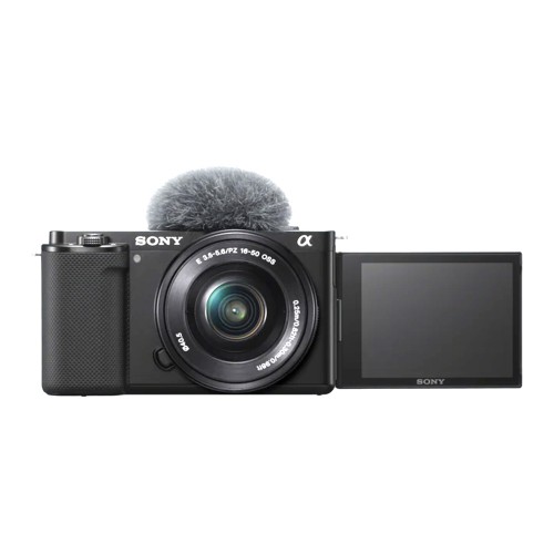 Sony ZV-E10 24.2MP 4K Touchscreen Vlogging Camera with 16-50mm Lens